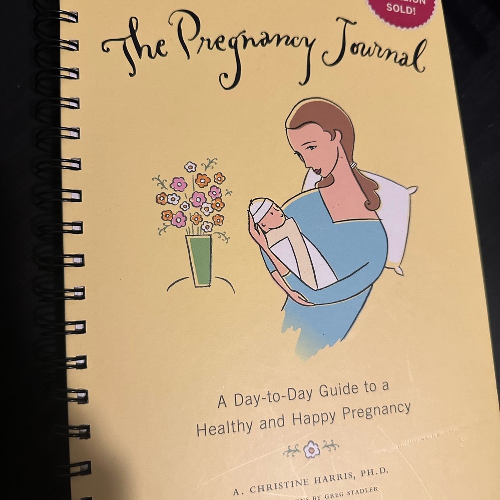The Pregnancy Journal by A. Christine Harris | Daily Tracker & Milestones